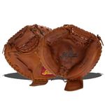 Shoeless Joe Gloves Brown Catchers Mitt, 34-Inch, Left Handed