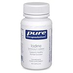 Pure Encapsulations - Iodine (Potassium Iodide) 225 UG - Hypoallergenic Supplement Supports Metabolism, Healthy Skin and Thyroid Function - 60 Vegetarian Capsules