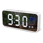 ORIA Digital Alarm Clock, Mirror LE