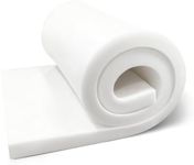 Ylymence 24×72 Inch High-Density Foam Cushion - Quick Rebound, Not Easy to Fall Off, Suitable for Sofas,Benches, Recliners and DIY (72 * 24 * 6)