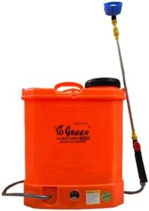 Yo Green Electric Amaron Battery Sprayer – 12V x 12A Motor, High-Pressure Knapsack Sprayer for Agriculture, Gardening, Sanitization, 20 Ft Spray Range, Durable & Easy to Use (20 Litre Electric)
