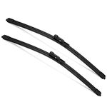 Fabysky 2 wipers Factory for Ford Escape 2012-2008 Original Equipment Replacement Front and Rear Windshield Wiper Blade - Pinch Tab 20"/20" (Set of 2)