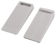 Pindia Set of 2Pc Non-Slip Rubber Stackable Door Stopper Door Block Wedge/Door Jammer Guard