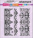 Stampendous Perfectly Clear Stamp Set, Elegant Borders Image