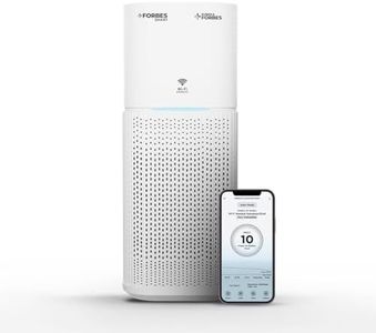 Eureka Forbes Smart Air Purifier 355 | Covers upto 480 Sq. Ft. | Removes 99.97% Impurities in 10-Mins | True Hepa H13 | WiFi Enabled | 4-Stage Filtration | Plasma Positive+Negative Ion | Surround 360°