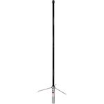 Tram 1477-B Pre-Tuned 144MHz–148MHz VHF/430MHz–460MHz UHF Amateur Dual-Band Base Antenna (Black Fiberglass)