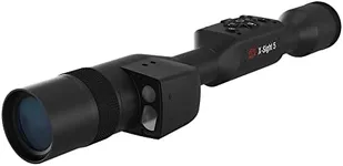 ATN X-Sight 5 LRF Smart Day/Night Hunting Scope w/Ballistics Calc, 4056x3040 Resolution, Video Record, Wi-Fi, 14hrs+ Battery Power (5-25x)