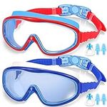 EasYoung 2-Pack Kids Swim Goggles, 