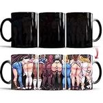 11oz Coffee Cup Ceramic Novelty Girls Butt Anime Game Coffee Tea Heat Sensitive Changing Color Magic Best Gift for Your Friends Cup 1pc 11oz Funny Present