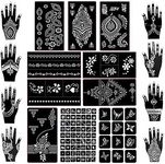 Koogel 18 Sheets Henna Tattoo Stenc