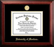 Campus Images University of Montana 10 x 8 Inches Gold Embossed Diploma Frame