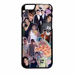 Dolan Twins Collage Case / Color Black Rubber / Device iPhone 6 Plus/6s Plus