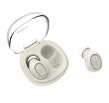 eleror Mini Bluetooth Headphones T1, Wireless Bluetooth Earbuds for Small Ears Canal Women Men, Crystal Ear Buds Bluetooth with Noise Reduction Call, Immersive Sound for Android Phone iPhone Tablets