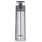 Milton Atlantis 900 Thermosteel Hot and Cold Water Bottle, 1 Piece, 750 ml, Silver | Leak Proof | Easy to Carry | Office Bottle | Hiking | Trekking | Travel Bottle | Gym | Home | Kitchen Bottle