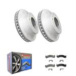 Stirling Front HIGH PERFORMANCE Brake Rotors and Ceramic Pads Kit For GMC Sierra 2500 HD 2001 2002 2003 2004 2005 2006 2007 2008 2009 2010|55072 D784