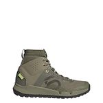 Five Ten Trail Cross Mid Pro Mountain Bike Shoes, Orbit Green/Core Black/Pulse Lime, 11.5