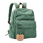 Phaoullzon Cute Canvas Backpack for