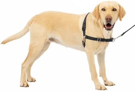 Arnés para perros Easy Walk de PetSafe, arnés antitirones para perros – Perfecto para adiestramiento con correa y arnés – Evita tirones y asfixia en los paseos – Grande, Negro