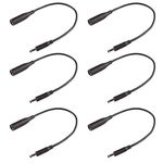 Tip Adapter Cable for Dell Dongle Old to New 7.4mm to 4.5mm Smart Tip Connector Converter DC Cord for Dell Inspiron 11 13 14 15 17 3000 5000 7000 D5g6m 0d5g6m M3800 XPS 12 13 14 130w Max- 6Pack