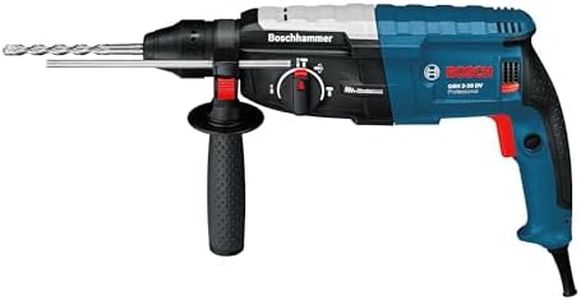 BOSCH GBH 2-28 DV Professional Rotary Hammer - SDS Plus | 850 W | SDS Plus Tool Holder | Rated Speed 0-1300 rpm | Impact Rate 0-5100 BPM | Impact energy 3.2 J| Active Vibration Control | 1 Yr Warranty