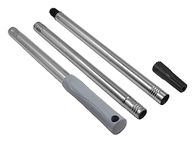 ROLLINGDOG Extension Pole Stainless Steel Paint Roller 3 Segmented (30-90 cm) with Tapered Adapter for Painting, Cleaning Tools