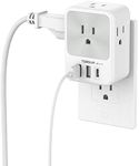 Outlet Extender with USB C Charger 