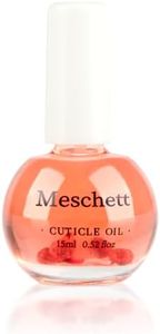 Meschett Cuticle Oil for Nails,Cuticle Oil Contain Sweet Almond Oil for Nail Repair and Growth Treatment,Nail Strengthener for Damaged Nails,Strawberry 15ml