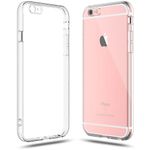 Shamo's iPhone 6s Case, [Crystal Clear] Case [Shock Absorption] Cover TPU Rubber Gel [Anti Scratch] Transparent Clear Back Case, Soft Silicone, Cover for iPhone 6 / 6S 4.7 inch (Clear)