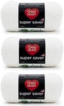 Red Heart Super Saver White Yarn - 