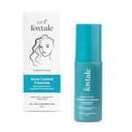 Foxtale 2% Salicylic Acid Face Wash for Oily & Acne Prone Skin, Controls Oil & Kills Acne Causing Bacteria, Acne Control Cleanser for Men & Women - 100 ml