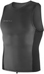 ONeill Reactor Ii 2MM Neoprene Wetsuit Vest Top Black - UV Sun Protection and SPF Properties - Hidden Key Pocket - Size - M