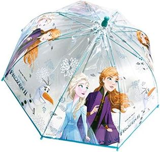Disney La Reine des Neiges Parapluie en PVC 60, transparent, L
