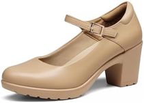 DREAM PAIRS Women's Chunky Low Bloc
