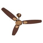 Polycab Superia Petal 1200mm Premium Petal Shaped Blades Star Rated Designer Ceiling Fan for home | Saves up to 33% Electricity,100% Copper | 2 years warranty【Antique Copper Rosewood】