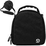 VanGoddy Laurel Onyx Black Carrying Case Bag for Panasonic LUMIX Series Cameras