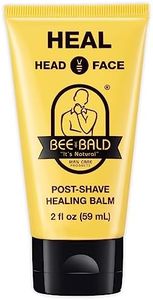 Bee Bald HEAL Aftershave for Men Healing Balm, Immediately Calms & Soothes Damaged Skin, Treats Bumps, Redness, Razor Burn & Other Shaving Irritations (2 Fl Oz)