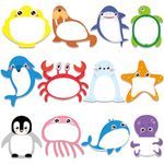 Yinder 24 Pads Cute Sticky Notes Cartoon Sticky Kawaii Sticky Notes Fun Sticky Notes Cute Notepads Sticky Note Pads Self Stick Memo Pad for Office Home Students Roommates Tab(Ocean Animals)