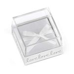 kate spade new york Key Court Ring Box, 0.20 LB, Metallic