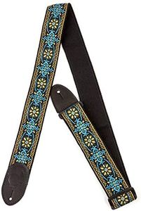 Fender Gretsch G 922-0060-104 Brand Guitar Strap - Blue/Orange