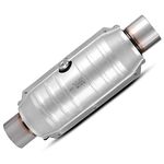 2.5" Universal Catalytic Converter Direct Fit High Flow Exhaust Cats 99306HM (Ceramic Substrate)