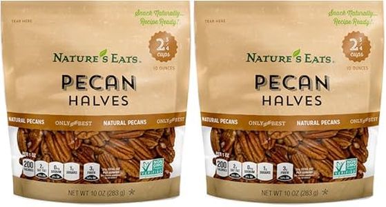 Nature's Eats, Pecan Halves, 10 Ounce (Pack of 2)