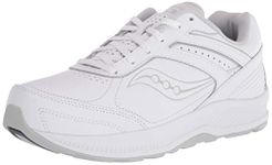 Saucony Women's Echelon Walker 3 Walking Shoe, White, 8.5 W US