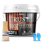 Rust Converter for Metal - Black Metal Primer and Rust Remover, Rust Reformer & Rust Encapsulator, Long-lasting Anti-Rust Effect, Rust Inhibitor Paint for Cars and Various Metal Surfaces (946ml)