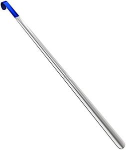 Shoe Horn Long Handle for Seniors - Long Handled Shoe Horn for Boots and Shoes - Long Metal Shoe Horn for Women, Men & Kids - Extra long Shoes Horn, Metal Shoe Horn Long Handle, Shoe Spoon Long Handle