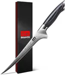 SHAN ZU Fillet Knife 7 Inch, Powder