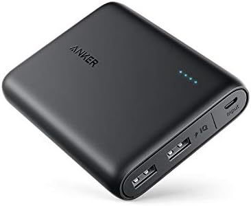 Anker PowerCore 13000 Portable Charger - Compact 13000mAh 2-Port Ultra Portable Phone Charger Power Bank with PowerIQ and VoltageBoost Technology for iPhone, iPad, Samsung Galaxy (Black)