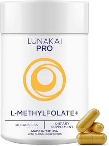 Lunakai L Methyl Folate 15mg Plus B2, B6 & Methyl B12 - Active 5-MTHF Form