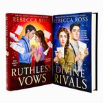 Letters of Enchantment Series 2 Books Collection Set By Rebecca Ross (Divine Rivals & Ruthless Vows)