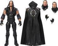 Mattel WWE Undertaker Ultimate Edition Action Figure & Accessories, 6-inch Collectible Set, Swappable Heads & Hands, Entrance Gear & 30 Articulation Points, HVF87