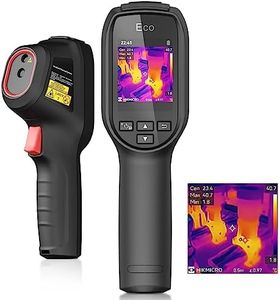 Cámara termográfica HIKMICRO SuperIR Resolución IR de 240 x 240/9216 píxeles Frecuencia de actualización de 25 Hz, termómetro de -20 °C a 550 °C, cámara térmica de mano compacta ECO con puntero láser